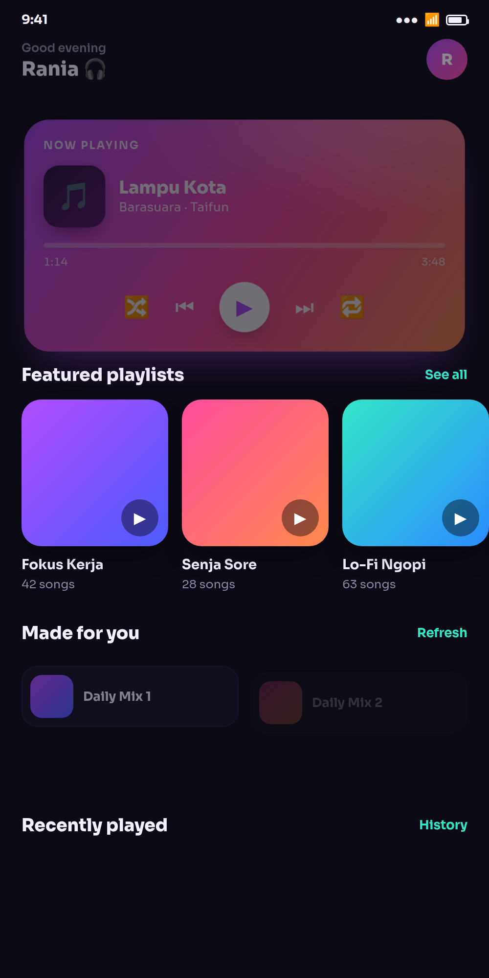 Senandung — Music Streaming